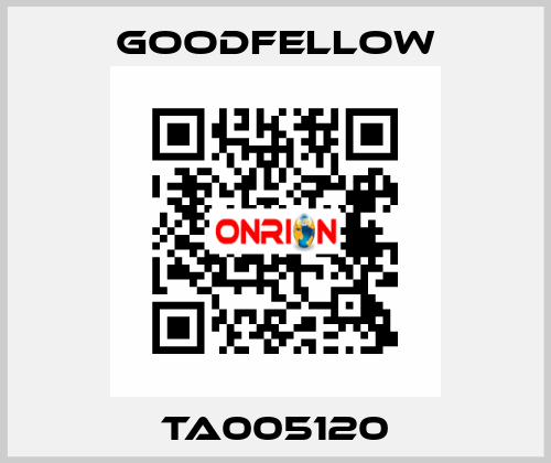 TA005120 Goodfellow