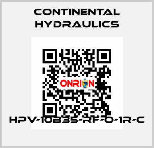 HPV-10B35-RF-O-1R-C Continental Hydraulics