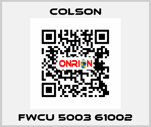FWCU 5003 61002 Colson