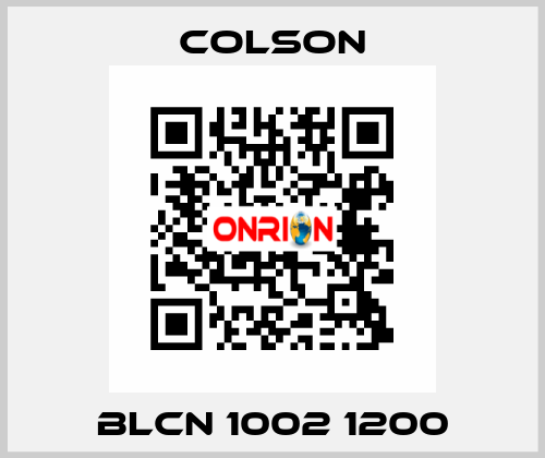 BLCN 1002 1200 Colson