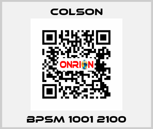 BPSM 1001 2100 Colson