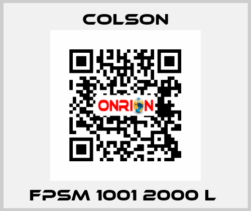 FPSM 1001 2000 L  Colson