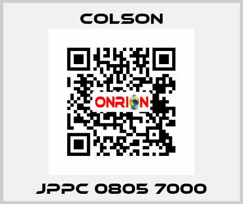 JPPC 0805 7000 Colson