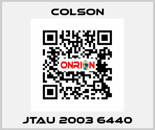 JTAU 2003 6440 Colson