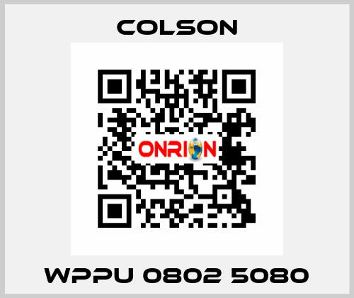 WPPU 0802 5080 Colson