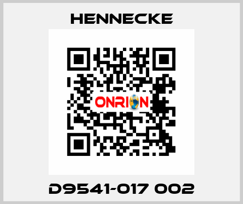 D9541-017 002 Hennecke