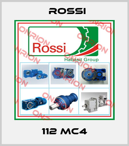 112 MC4 Rossi