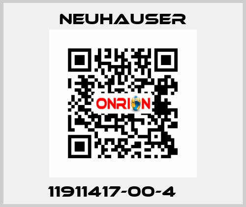 11911417-00-4     Neuhauser
