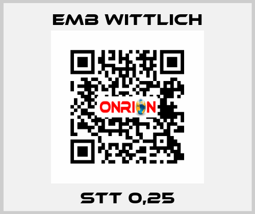 STT 0,25 EMB Wittlich