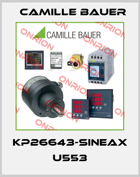KP26643-SINEAX U553 Camille Bauer