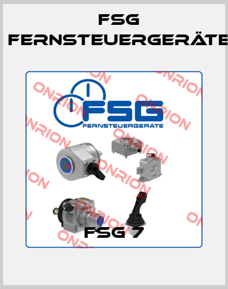 FSG 7 FSG Fernsteuergeräte