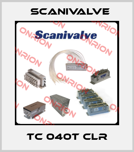 TC 040T CLR Scanivalve