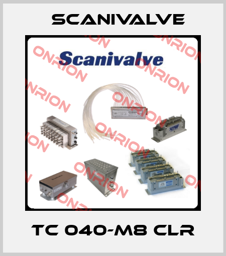 TC 040-M8 CLR Scanivalve