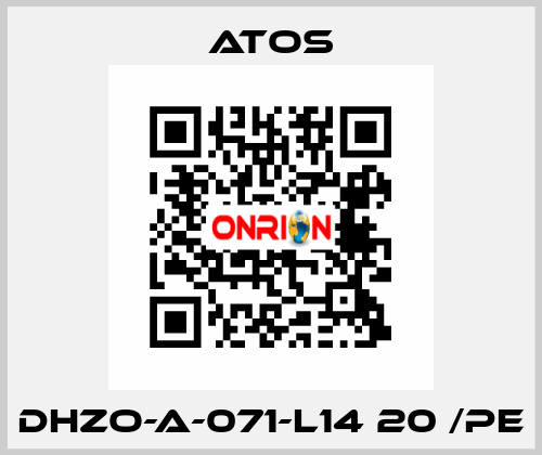 DHZO-A-071-L14 20 /PE Atos