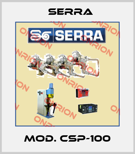 MOD. CSP-100 Serra