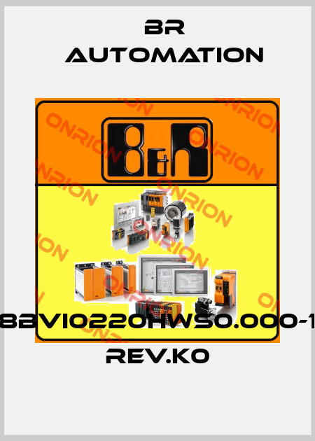 8BVI0220HWS0.000-1 REV.K0 Br Automation
