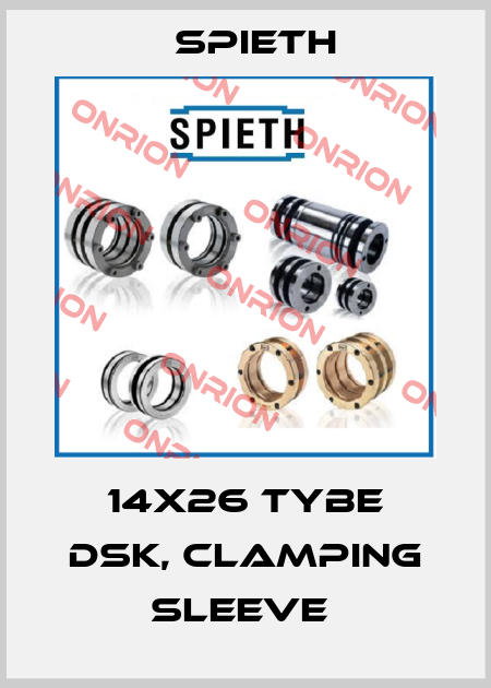 14X26 TYBE DSK, CLAMPING SLEEVE  Spieth