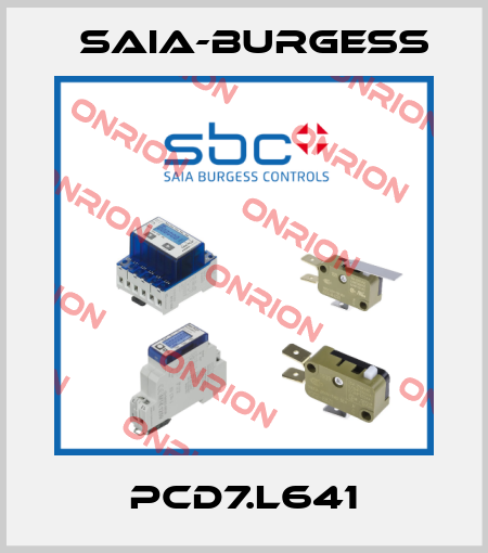 PCD7.L641 Saia-Burgess