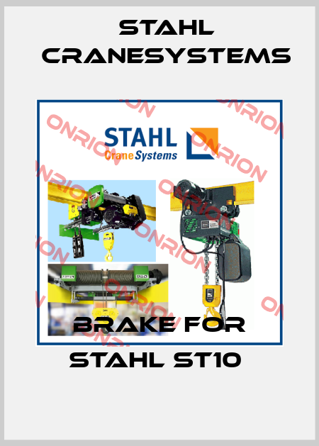 brake for STAHL ST10  Stahl CraneSystems