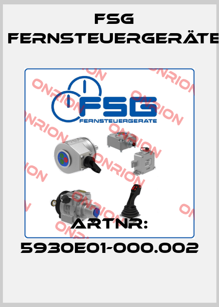 ArtNr: 5930E01-000.002 FSG Fernsteuergeräte