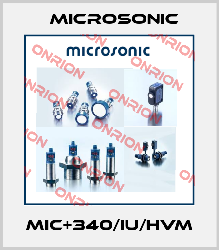 mic+340/IU/HVM Microsonic