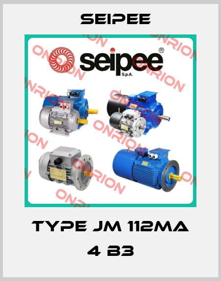 Type JM 112MA 4 B3 SEIPEE