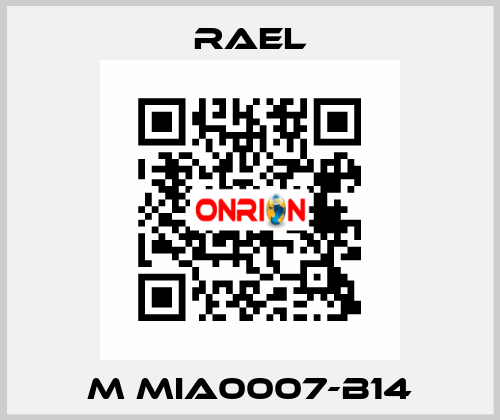 M MIA0007-B14 RAEL