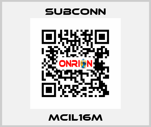 MCIL16M SubConn
