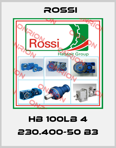 HB 100LB 4 230.400-50 B3 Rossi