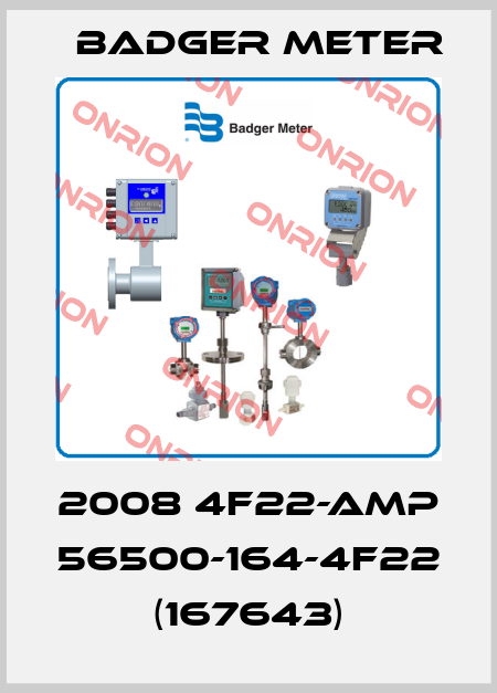 2008 4F22-AMP 56500-164-4F22 (167643) Badger Meter