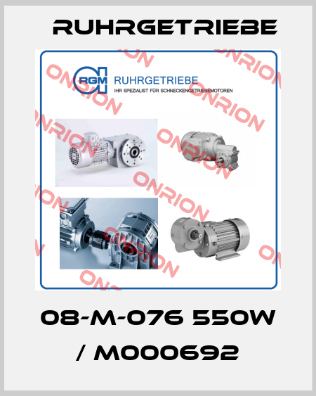 08-M-076 550W / M000692 Ruhrgetriebe