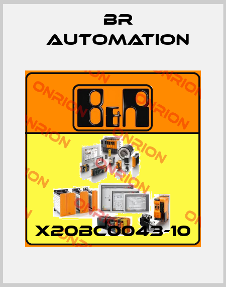 X20BC0043-10 Br Automation