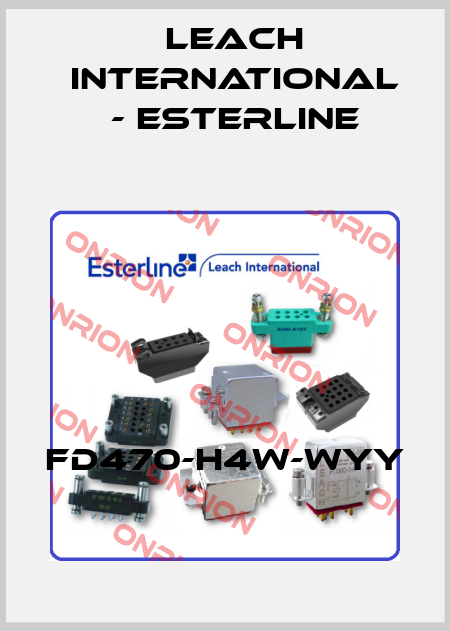 FD470-H4W-WYY Leach International - Esterline