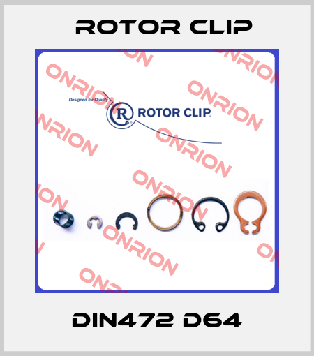 DIN472 D64 Rotor Clip