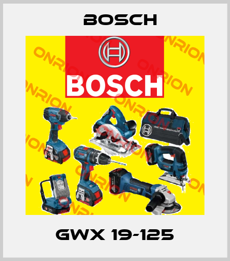 GWX 19-125 Bosch