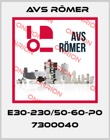 E30-230/50-60-P0 7300040 Avs Römer