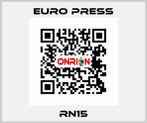 RN15 Euro Press