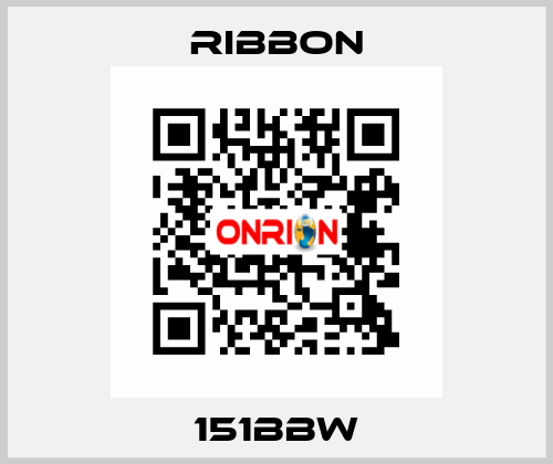 151BBW Ribbon