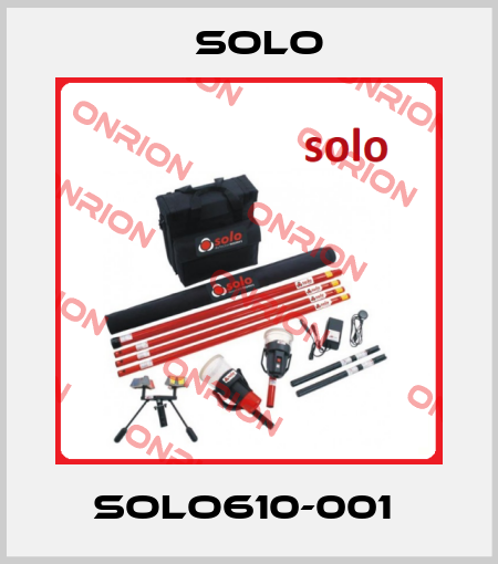 SOLO610-001  Solo