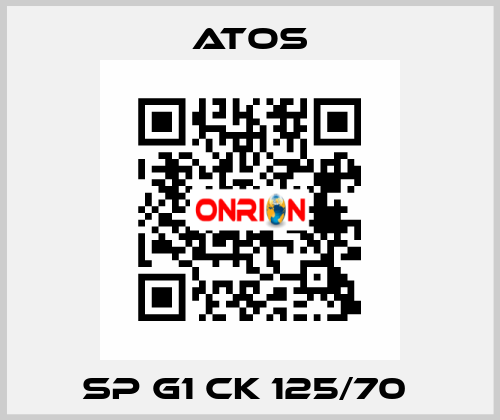 SP G1 CK 125/70  Atos