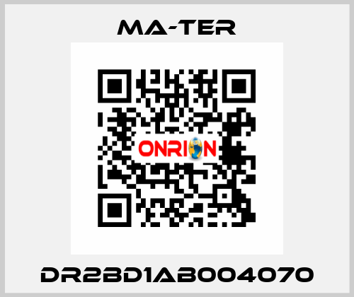 DR2BD1AB004070 MA-TER