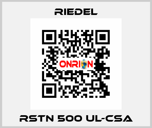 RSTN 500 UL-CSA Riedel