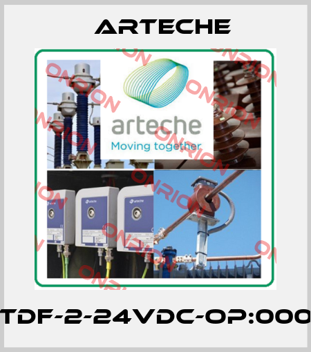 TDF-2-24VDC-OP:000 Arteche