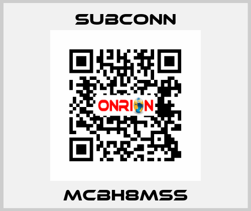 MCBH8MSS SubConn