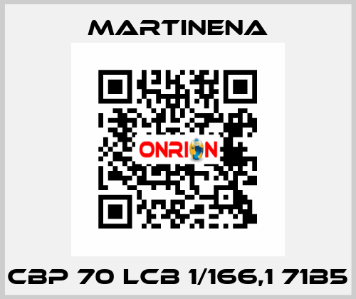 CBP 70 LCB 1/166,1 71B5 Martinena
