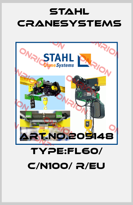Art.No.205148 Type:FL60/ c/N100/ R/EU Stahl CraneSystems