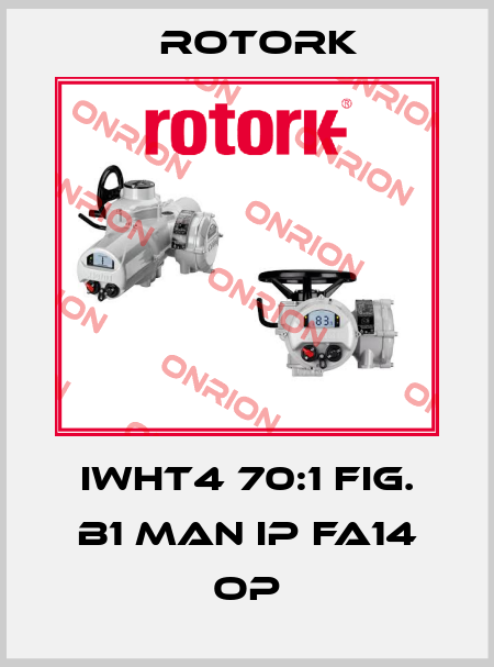 IWHT4 70:1 Fig. B1 MAN IP FA14 OP Rotork