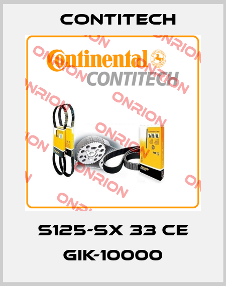 S125-SX 33 CE GIK-10000 Contitech