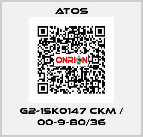 G2-15K0147 CKM / 00-9-80/36 Atos