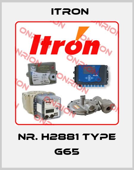 Nr. H2881 Type G65 Itron